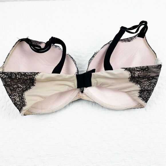 BUY 1 GET 1 FREE Victorias Secret Very Sexy 34DDD lace pink and black bra linger - Picture 6 of 10